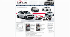 Desktop Screenshot of carlosveiculos.com.br